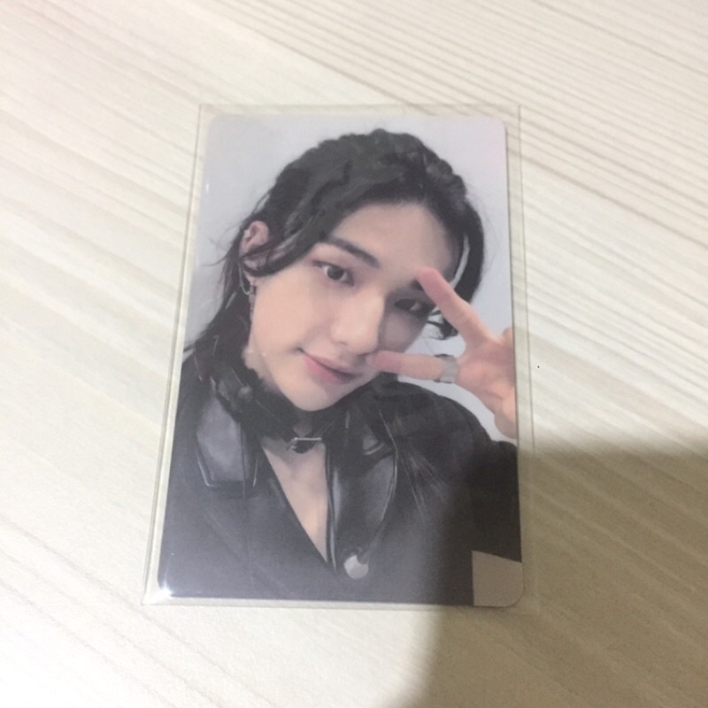 PC STRAY KIDS PHOTOCARD HYUNJIN LUCKY DRAW LD WG SOUNDWAVE WOLFGANG NOEASY SKZ BANGCHAN LEE KNOW CHA