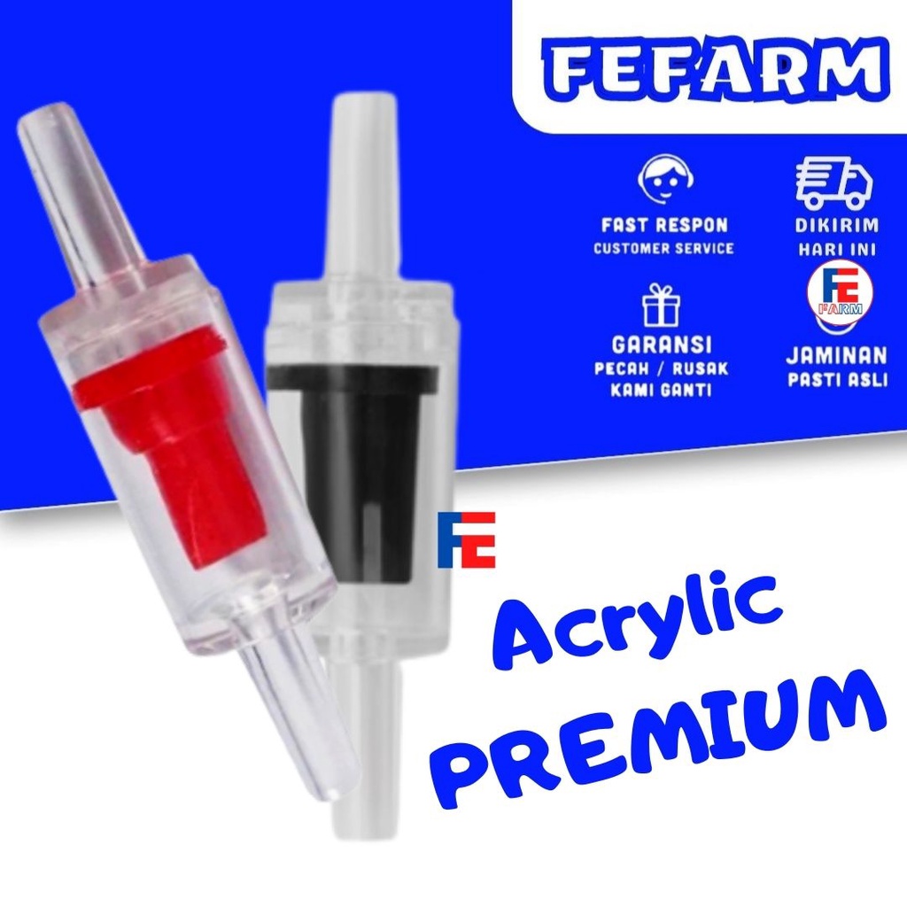 Check Valve Aerator Akuarium FEFARM