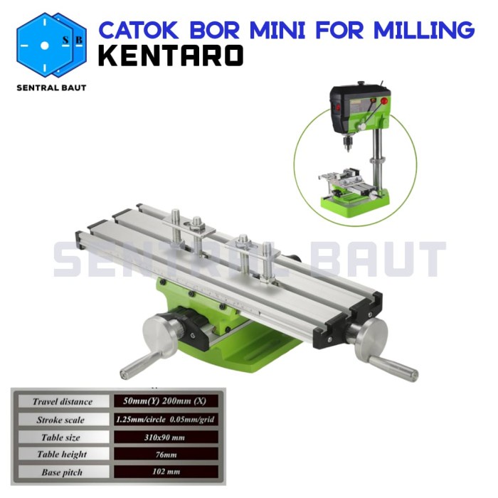 SENTRAL BAUT || Catok Bor Mini For Milling KENTARO