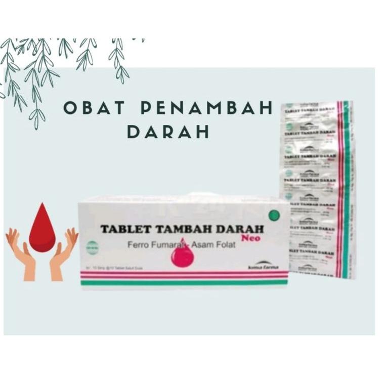 READY STOCK tablet tambah darah neo kimia farma/ obat penambah darah 1 strip 10 tablet ⁂ 872