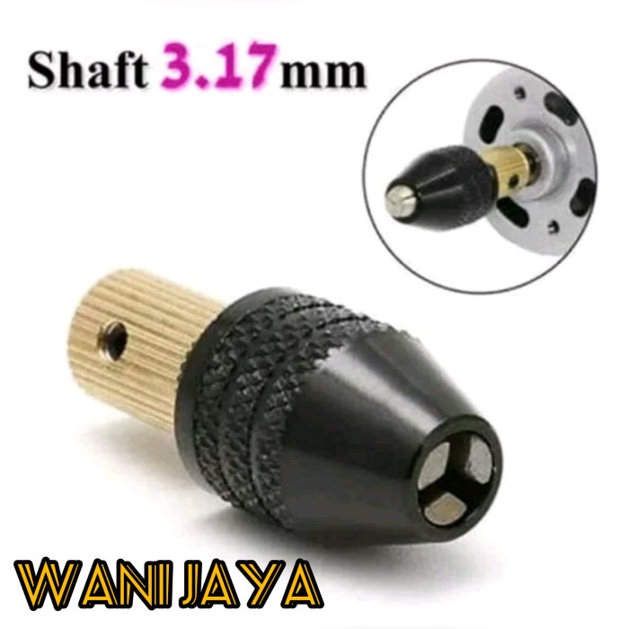 Shaft 3.17mm Kepala Bor Mini PCB Dinamo Motor DC Mini Drill Grinder