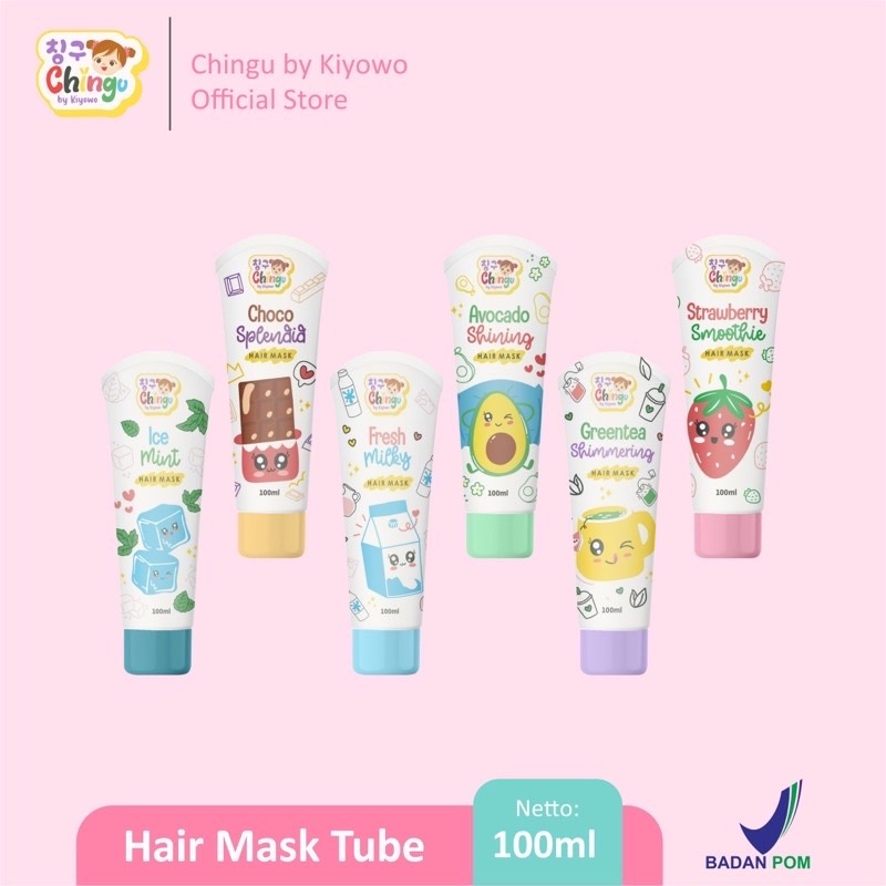 [READY] HAIRMASK CHINGU BY KIYOWO TUBE 100ML BPOM