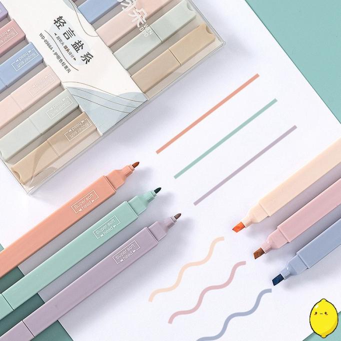 

Stabilo Set Wenduo Super Soft Head Highlighter Set 6pc