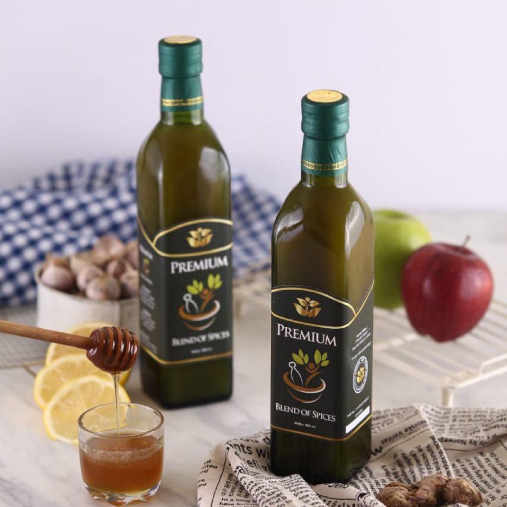 

Jus bawah putih tunggal Obat Diet alami Asahata - Blend of spices