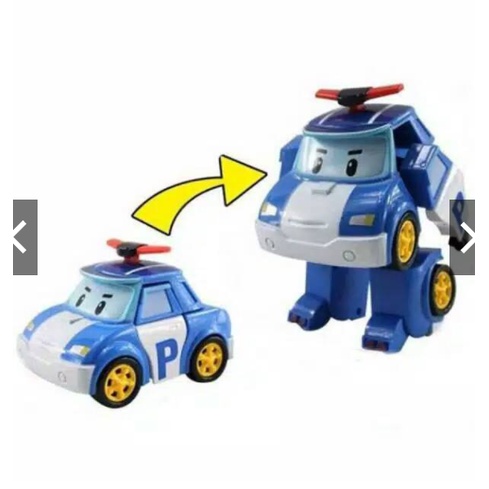 Mainan robot car poli/mainan anak laki laki