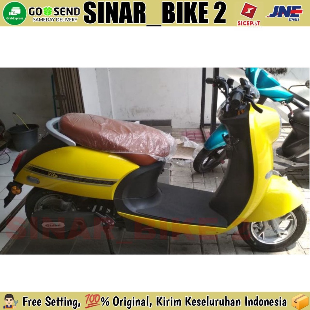 Sepeda Motor Listrik EXOTIC VITO Electric E Bike 1000 Watt