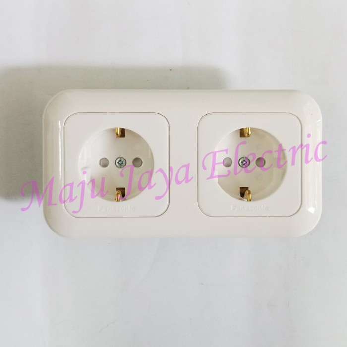 Stop Kontak CP Double 2 Panasonic WEJP 11222-7 Child WEJP11222-7