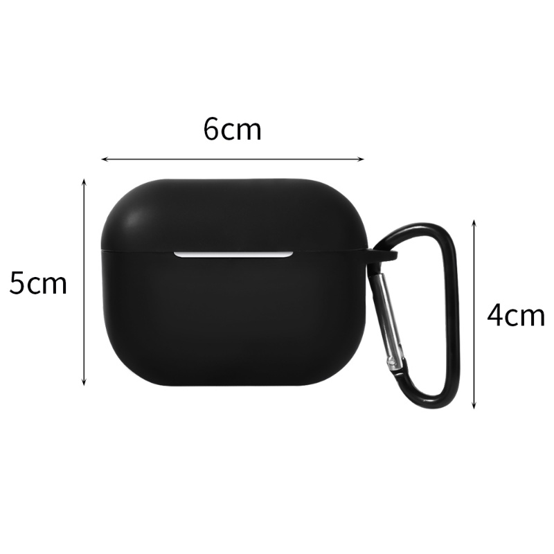 IPHONE Soft Case Silikon Cover Proteksi Headset Airpods Pro 2 Multi Warna Portable Kualitas Tinggi + Kait 360° Pelindung Penuh