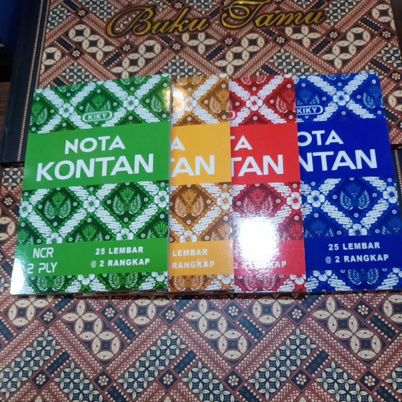 

nota kontan kiki 2 rangkap isi 10 buku