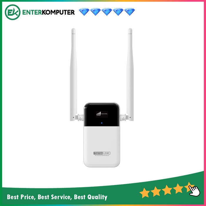 TotoLink AC1200 Dual Band Wi-Fi Smart Screen Extender - EX1200L