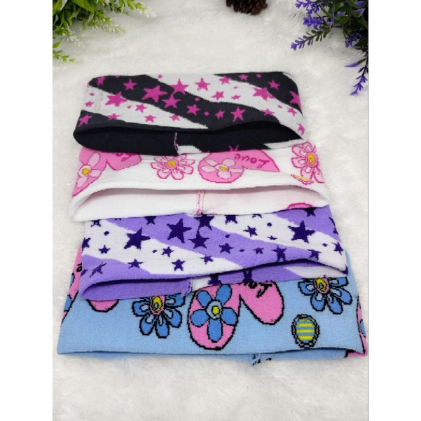 BANDANA MOTIF/ BANDANA KOREA MOTIF ELEGAN HARGA/PCS