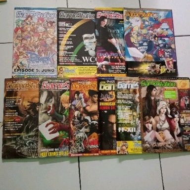 Majalah Gamestation Edisi 2003-2004-2005-2007