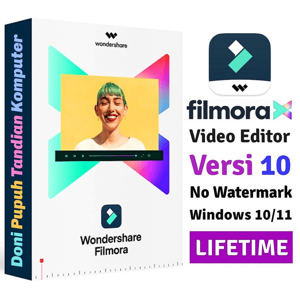 Filmora Versi 10 Video Editor Full Version Lifetime