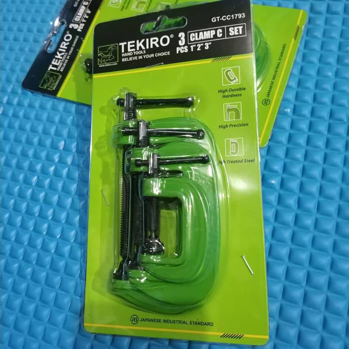 Tekiro KLEM C SET 3 PCS TEKIRO CLAMP C SET 3 PCS GT-CC1793