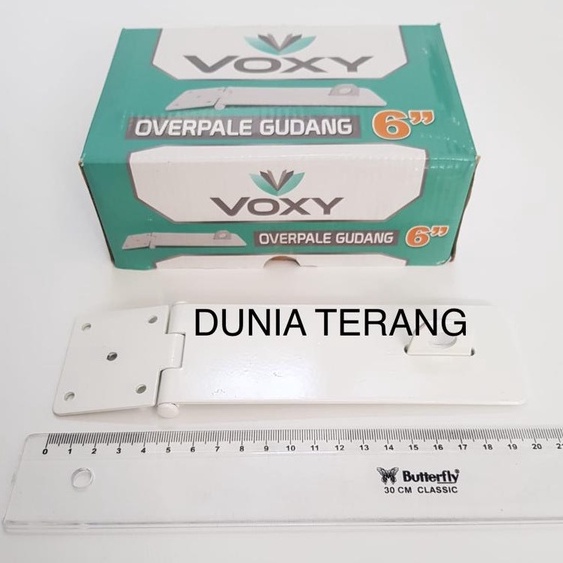 Overpale GUDANG VOXY 6&quot; Putih Plat Tebal Rata - Overval Plat Tebal 6 in - Operpal Overpal