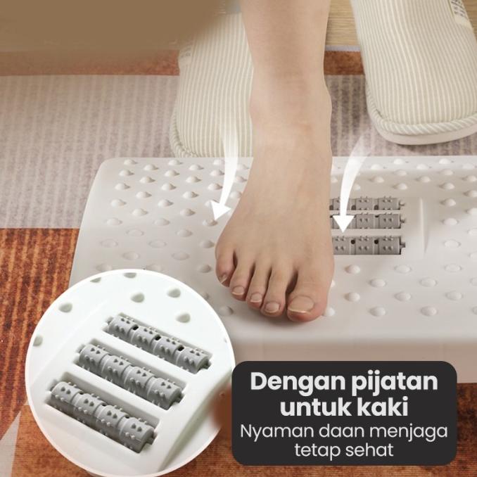 Dejavu Bangku Pijakan Kaki Kantor Bangku Jengkok Minimalis Hsb143