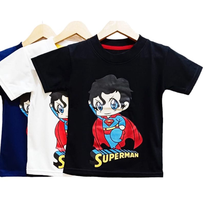 baju kaos anak laki-laki umur 1  -  10 tahun