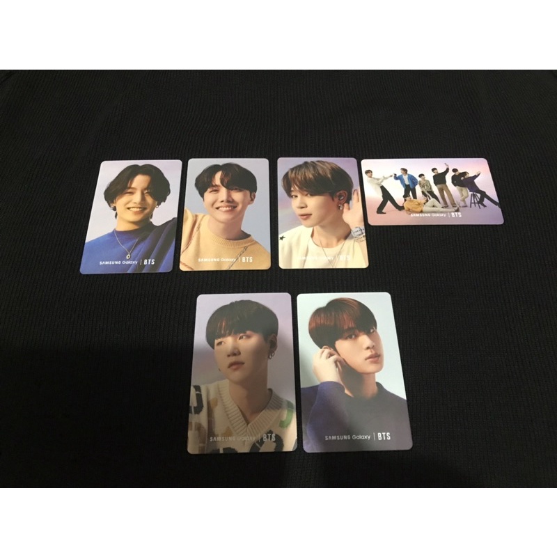 Photocard BTS Samsung