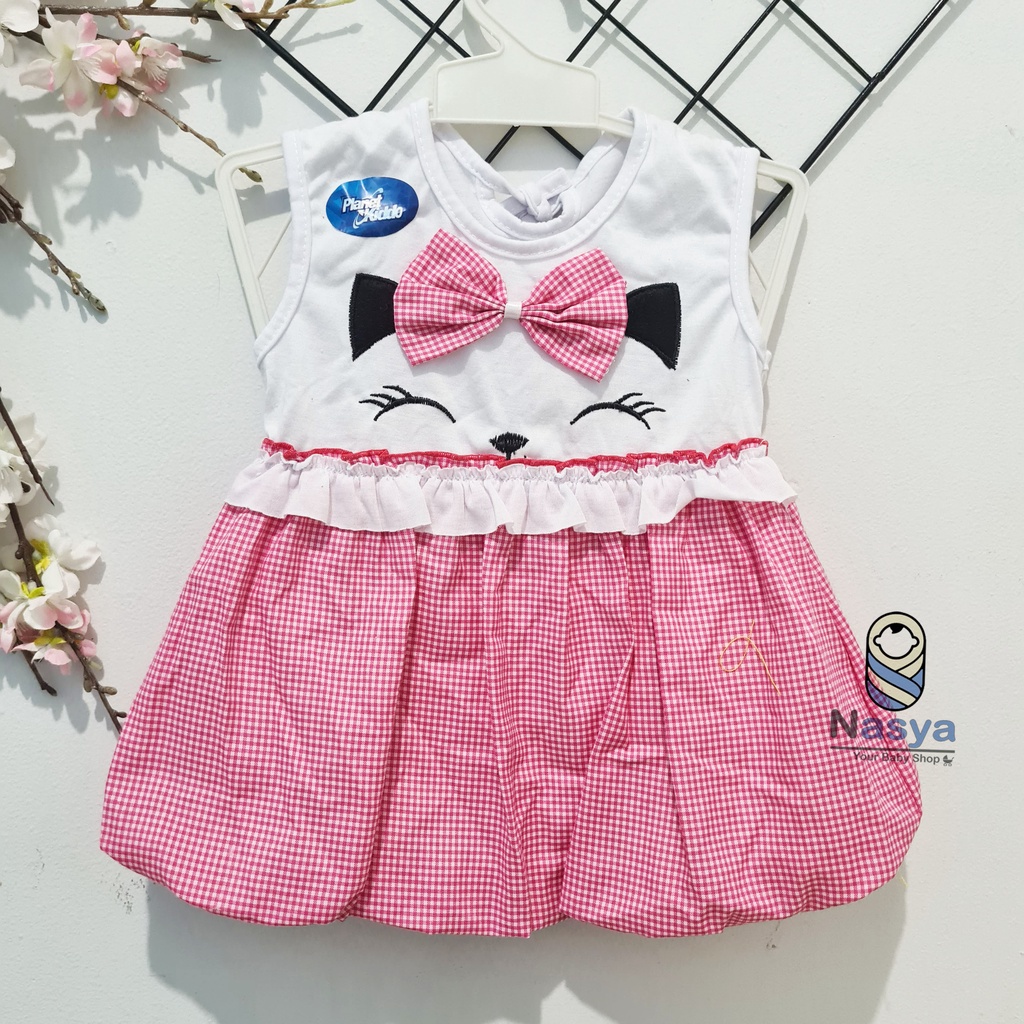 [PB-001] Dress Bayi Perempuan lucu terbaru (usia 0-6 bulan)