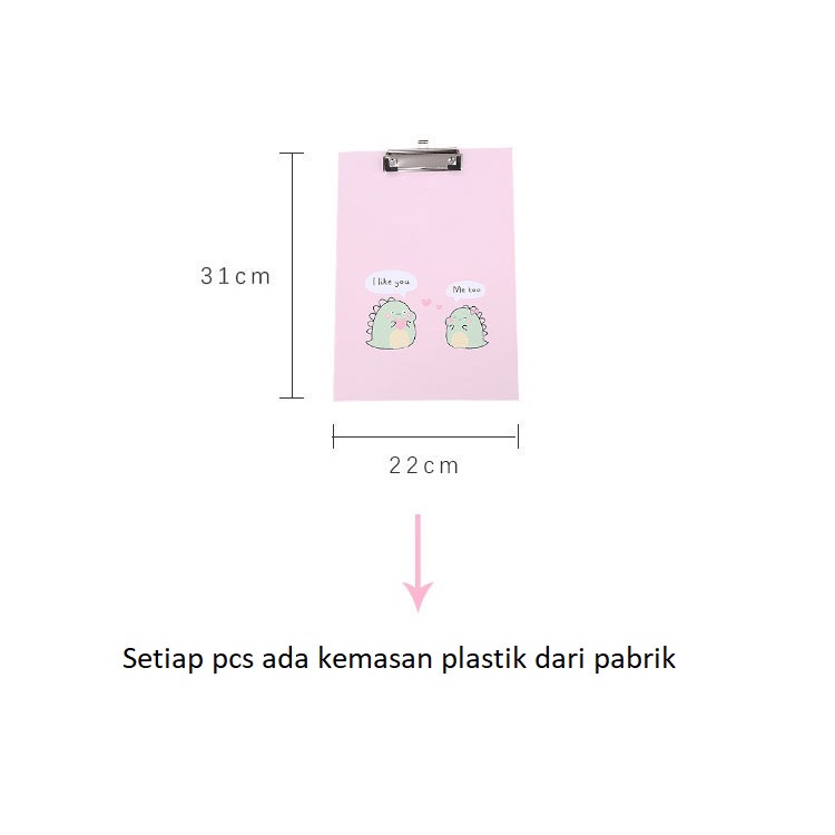 Clipboard Papan Ujian Jalan A4 OSM-ST0042