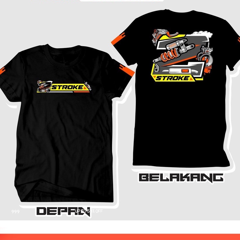 Baju Kaos Racing 2 Stroke Kaos 2 Tak Kaos Distro Cowok