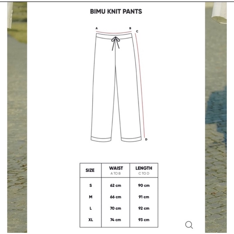 Bimu Knit Top Pants Benang Jarum Buttonscraves READY STOK