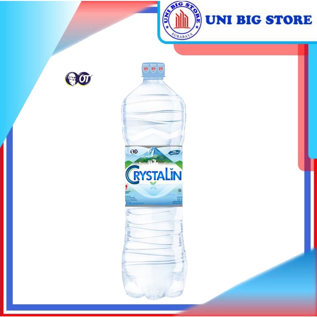 

Crystalin Air Mineral PH 8 1500 ml Botol Crystaline