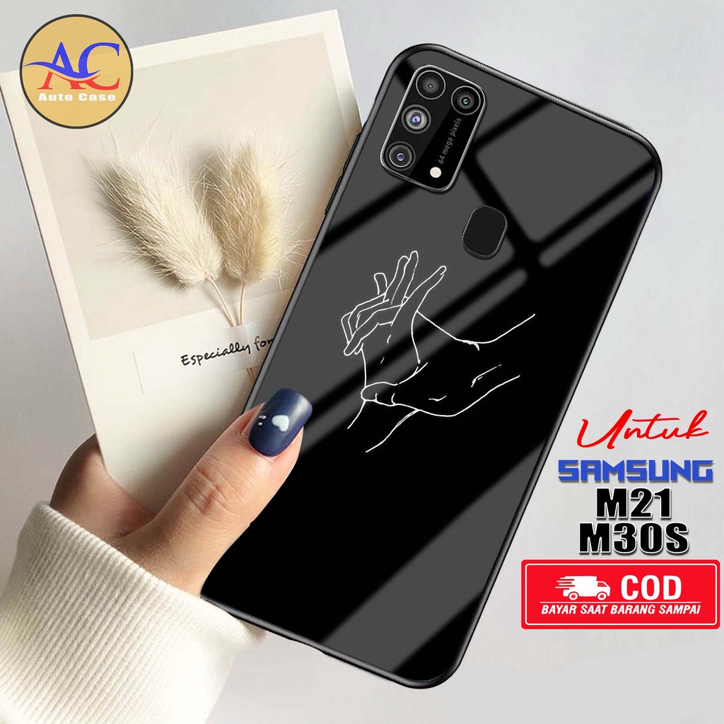 Case SAMSUNG M21 M30S Terbaru - Auto Case [ BLCK ] SAMSUNG M21 M30S - Case Hp - Casing Hp - Hardcase