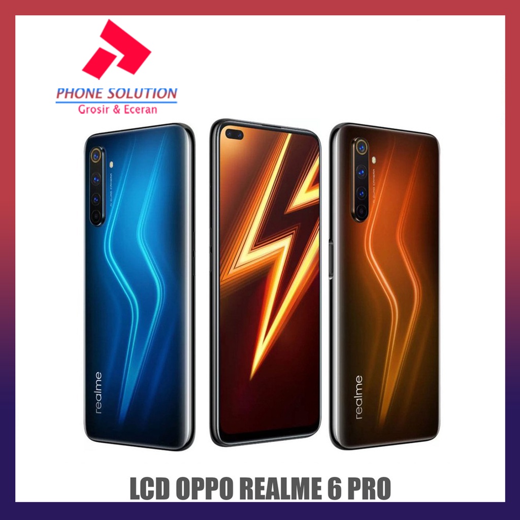 LCD Realme 6 Pro ORIGINAL 100% Fullset Touchscreen // Supplier LCD Oppo - Garansi 1 Bulan