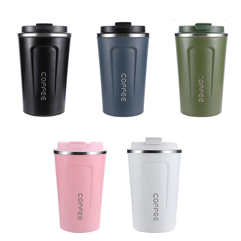 Preva Coffee Mug New Portable Dengan Tutup Termos Cangkir Travelling Cup