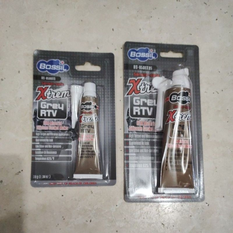 

Lem bossil grey RTV lem packing paking silicone gasket maker lem bosil