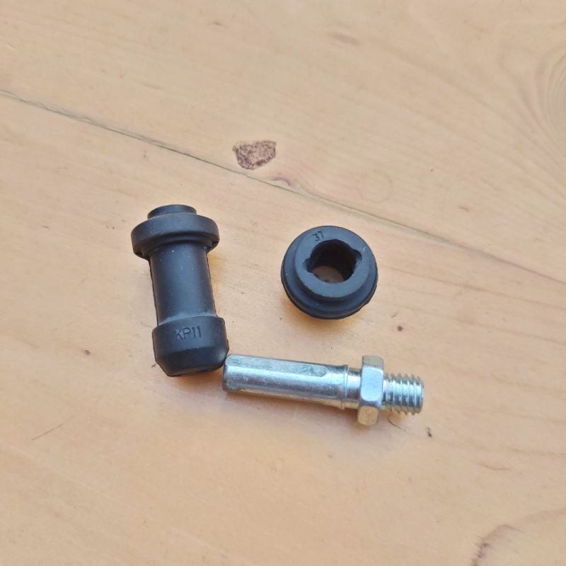 Baut & Karet Cakram Kepala Babi Honda Supra Tiger Beat Vario Original