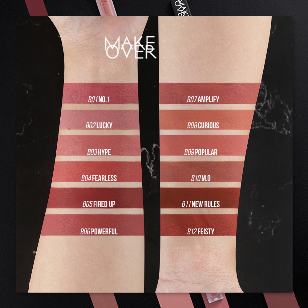 MAKE OVER Powerstay Transferproof Matte Lip Cream