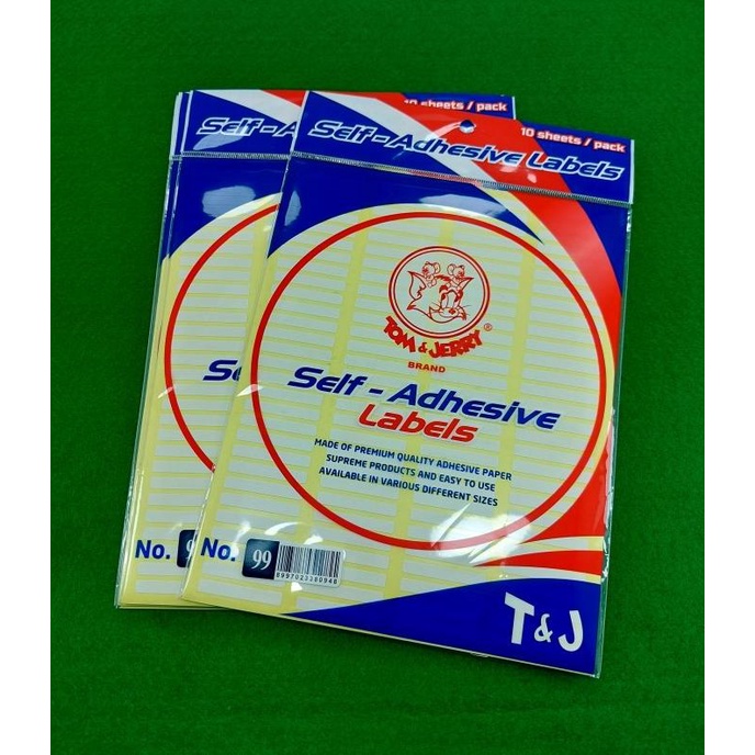 

jual Labels Tom & Jerry 103 112 121 123 126 99