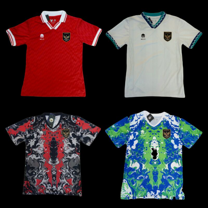 Kaos Bola Timnas Indonesia Home Away 3rd / Jersey Indonesia / Timnas Home 2022des