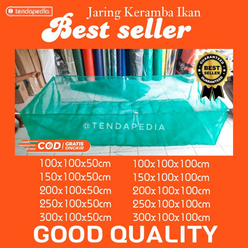 New JARING KERAMBA IKAN APUNG BAHAN JARING KASA GOOD QUALITY COD