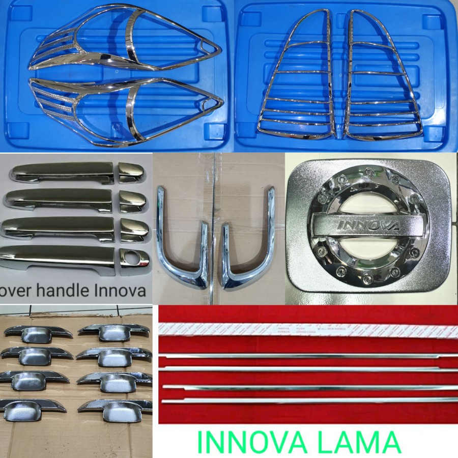 Paket Aksesoris Grand Innova 2014-2015 Chrome