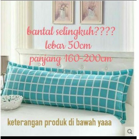 Sarung bantal poligami selingkuh 150x50 160x50 180x50 200x50