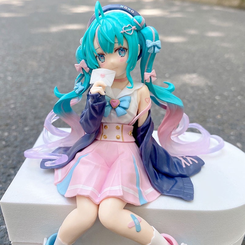 Mainan Action Figure Model Kartun Anime Hatsune Miku Sailor Untuk Hadiah Ulang Tahun Anak Perempuan