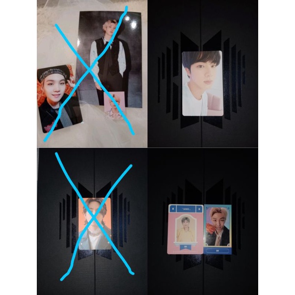 PC BTS OFFICIAL SEOKJIN JIN BE ESSENTIALS & MPC NAMJOON RM FESTA SET