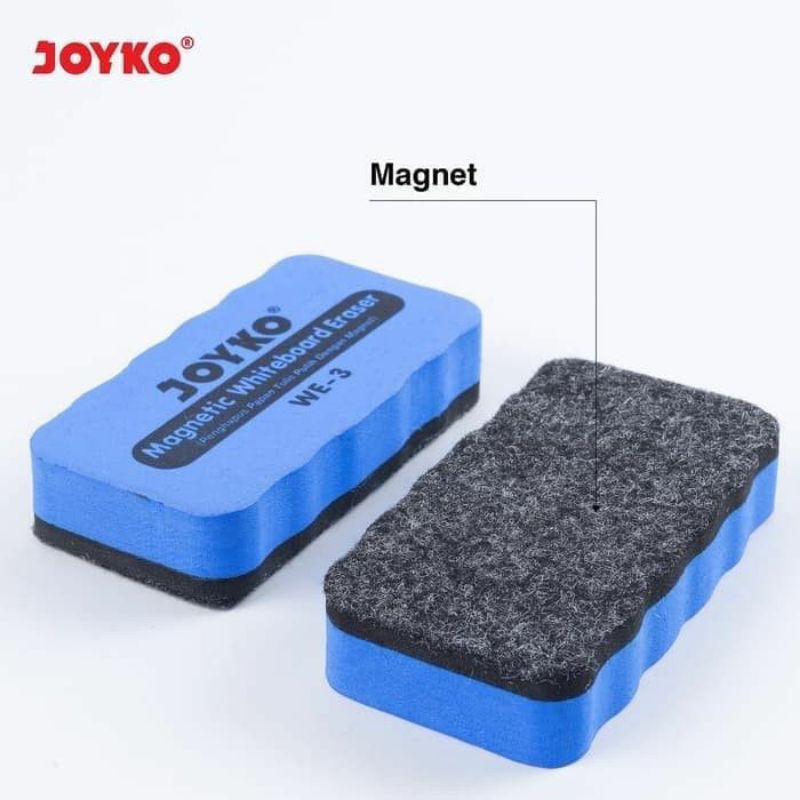

1 pcs Whiteboard Eraser penghapus papan tulis putih joyko WE - 3 Magnet / v-tec VT-145