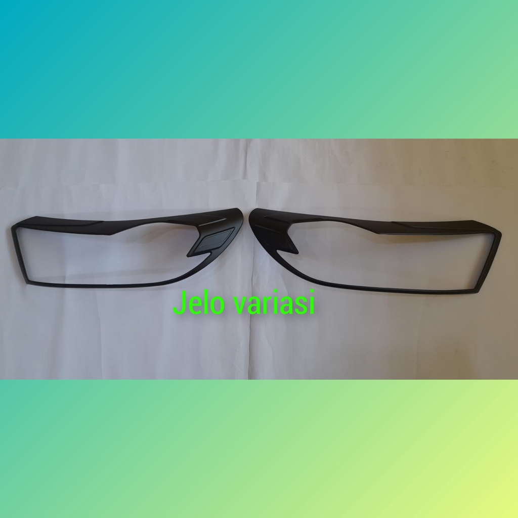 Garnish Depan Mobilio RS 2017 - 2019 Head Lamp Garnish Black Model Raptor