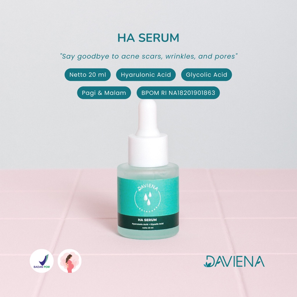 TERLARIS TERMURAH SERUM AHA AH SERUM BOPENG DAVIENA SKINCARE | SERUM HA DAVIENASKINCARE | DAVIENA Da