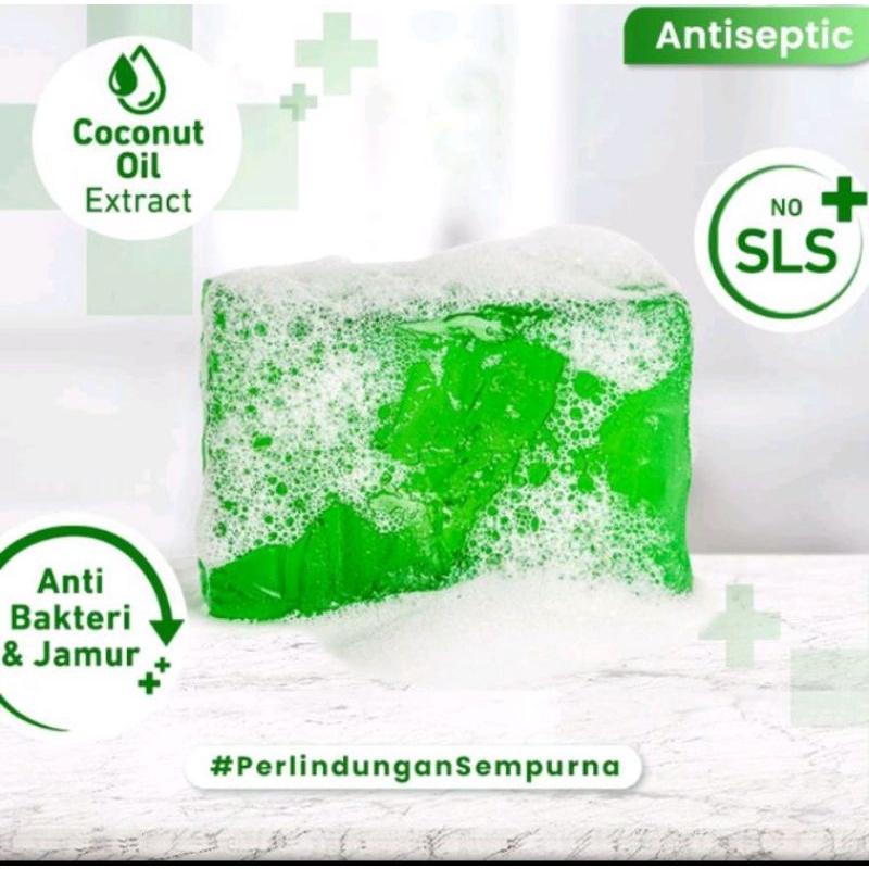 Sabun hijau holly 80gr || Asepso untuk gatal-gatal