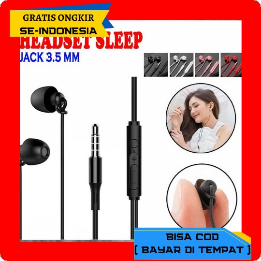 Headset Mini Simple Bagus Bermerk Universal Kuat R8P7 Unik Bluetooth Awet Kabel Android Handsfree Lu