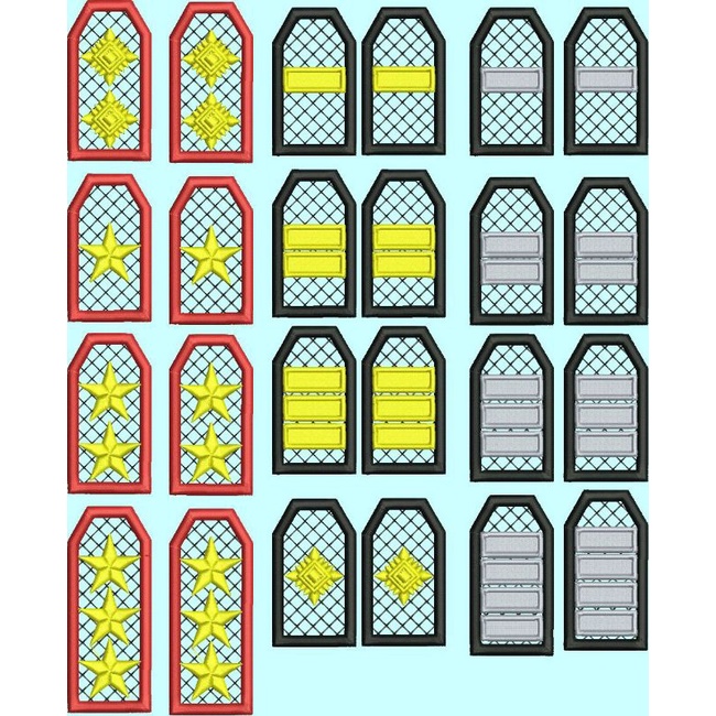 Patriot.id | BADGE PANGKAT PDL CUSTOM (SEGI6 TIMBUL) POLSUSPAS KEMENKUMHAM