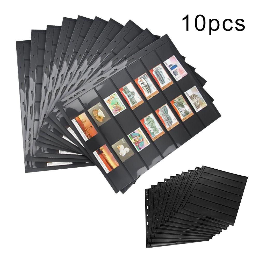 PINEAPPLE Stockpages Album Cap Nanas 10halaman Tempat Penyimpanan Stamp Storage Album