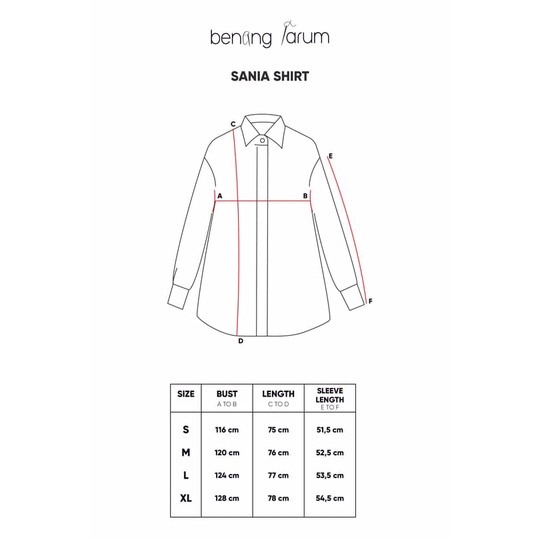 SANIA SHIRT - BENANG JARUM