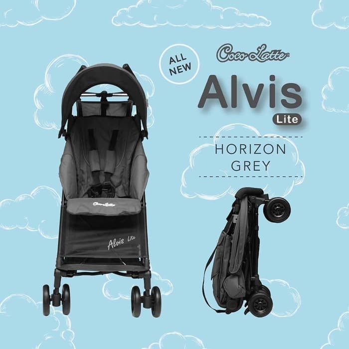 STROLLER COCO LATTE CL-85 ALVIS / STROLLER