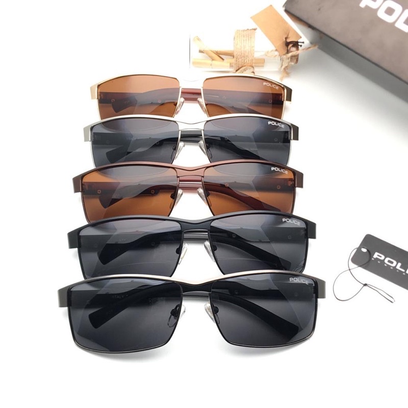 Sunglass Kacamata gaya fashion police p24 / 24 Lensa polarized Anti Radiasi Termurah bisa cod